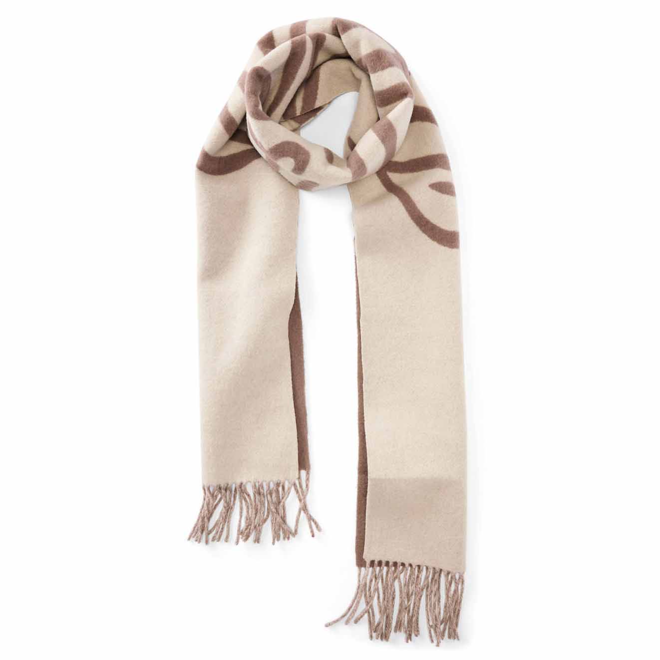 R.M. Williams Script Jacquard Wool Scarf